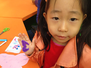 Photo of young girl in Beijing at 798ICAF